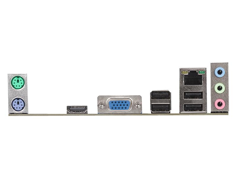 Материнская плата MAXSUN Earthshaker H61M-V3H, Socket1155, mATX, Retail, 2xDDR3, PCIe2.0, 100LAN, 2xPS/2, VGA, HDMI (MSES-H61M-V3H) фото 3