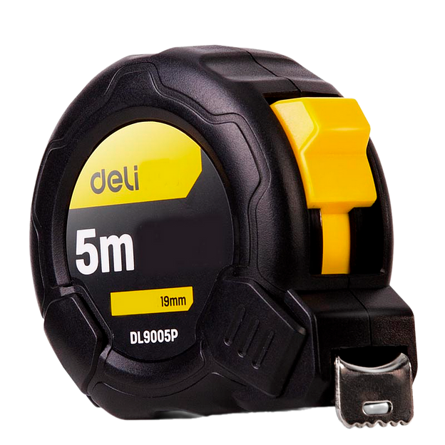 Рулетка Deli DL9005P 5м*19мм фото 1