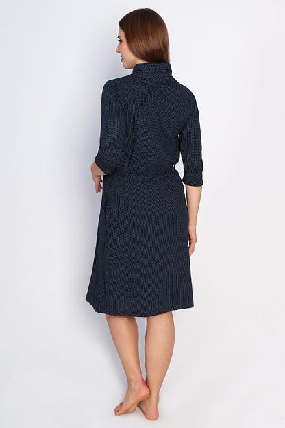 Комплект Style Magro для беременных и кормящих мам «Забота», тёмно-синий/белый (горох), опт фото 7