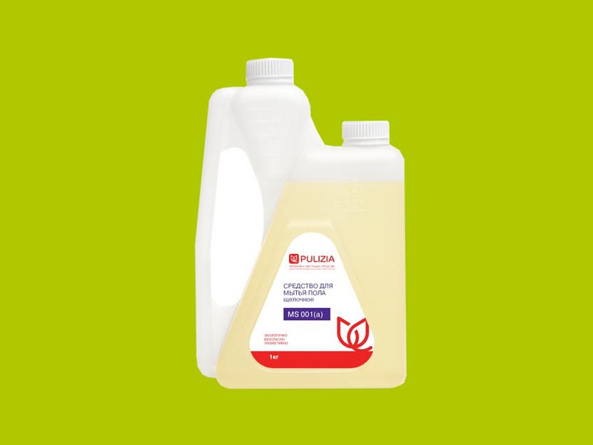 Средство для мытья полов щелочное MS 001 (а) «Pulizia» 1 кг фото 1