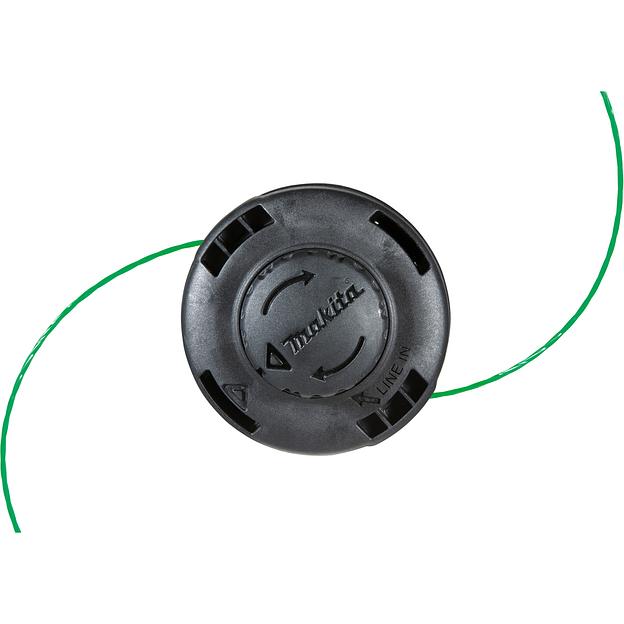 Триммерная головка полуавтоматическая M8x1.25LH, диаметр лески 2 мм быстрая намотка фото 2