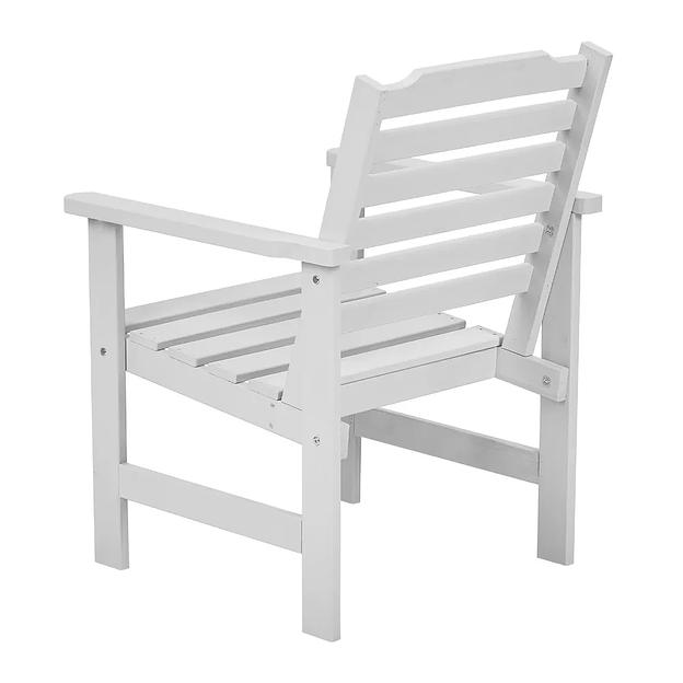 Кресло деревянное для сада и дачи, светло-серый, Стенхамн, опт фото 1