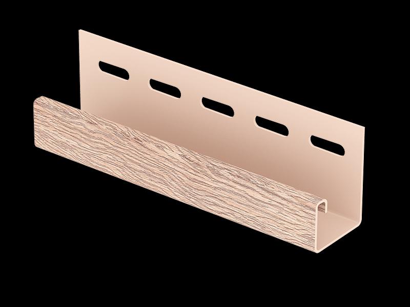 J планка для сайдинга Хокла Лиственница фото 2