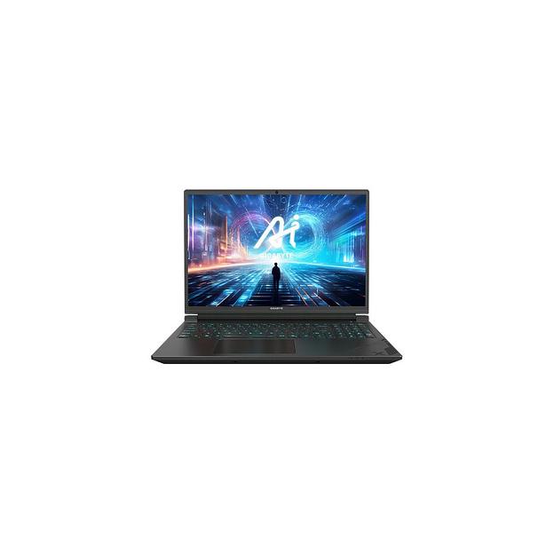 Ноутбук игровой Gigabyte G6X 16", 2024, IPS, Intel Core i7 13650HX 2.6ГГц, 14-ядерный, 16ГБ DDR5, 1ТБ SSD, NVIDIA GeForce RTX 4060 для ноутбуков - 8 ГБ, FreeDOS, серый [9kg-43kz854sd] фото 1