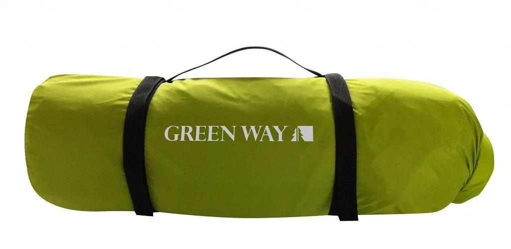 Палатка Green Way «Алатау» двухместная оранжевый ОПТ фото 2