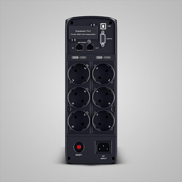 Источник бесперебойного питания Cyberpower CP1600EPFCLCD Line-Interactive 1600VA/100W USB/RS-232/RJ11/45 (6 EURO) (CP1600EPFCLCD) фото 2