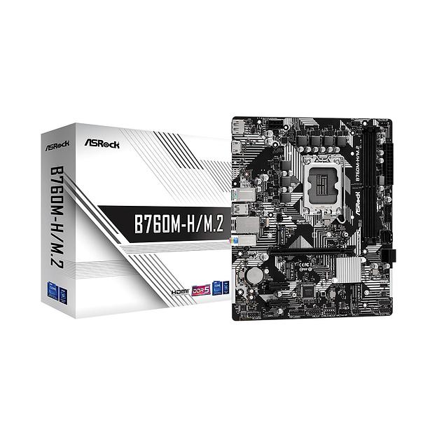 Материнская плата  ASRock  B760M-H/M.2 (4710483943386) фото 1