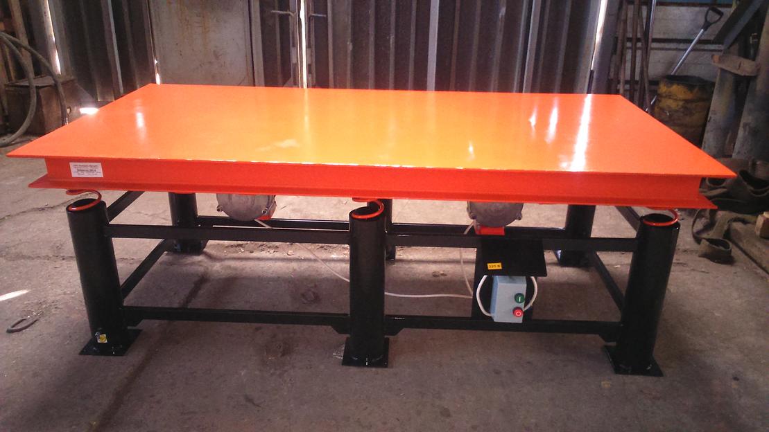 Вибростол ЭВС-6 380В (2000х1000) фото 1