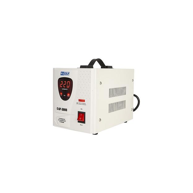 Стабилизатор напряжения RUCELF СтАР-3000, 2кВт белый фото 1