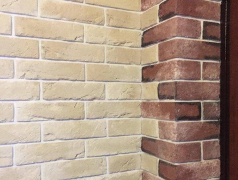 Декоративный кирпич «Москва» цвет бежевый с высолами фото 1