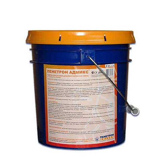 Гидроизоляция «Пенетрон Адмикс» ведро 4/8 кг опт фото 1