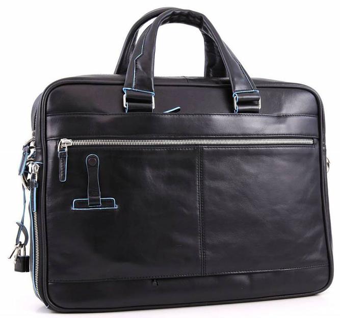 Сумка Piquadro Blue Square CA2849B2/N черный натур.кожа фото 3