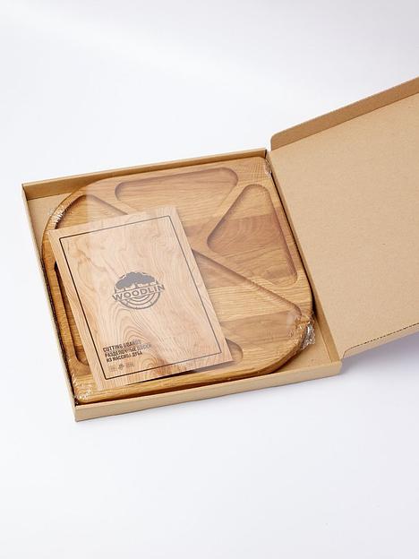 Менажница деревянная Woodlin «Парино» 28х28 см ОПТ фото 7