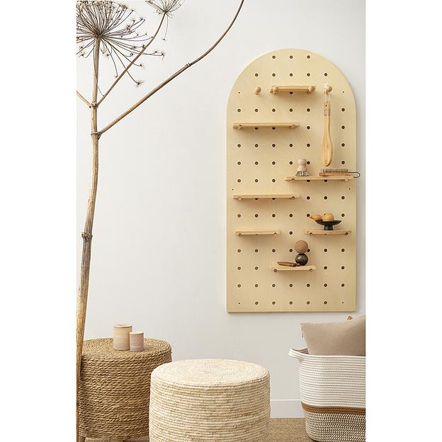 Пегборд Shely, 60х120 см, светлое дерево фото 7