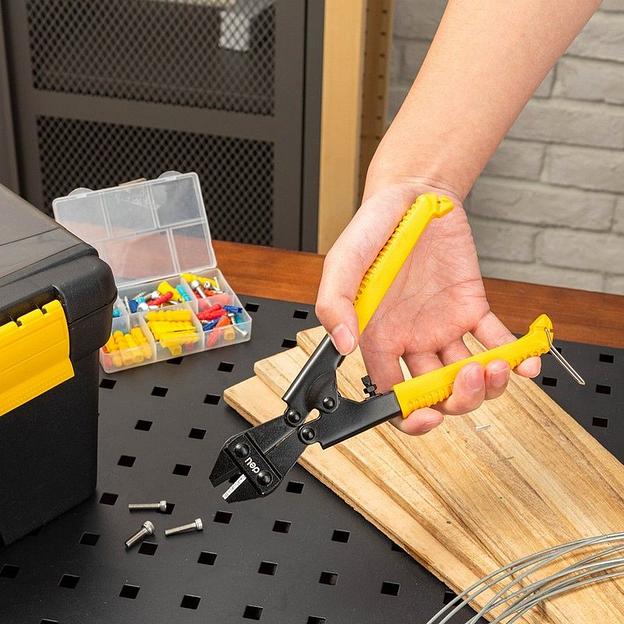 Шарнирно-губцевый инструмент Deli OEM Болторез DL2685C 200мм, захват 0-3мм oem фото 7