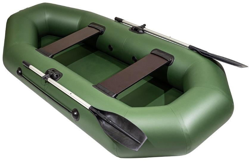 Лодка Барс 260, габариты: 2600*1200*340 мм., цвет: зеленый фото 4
