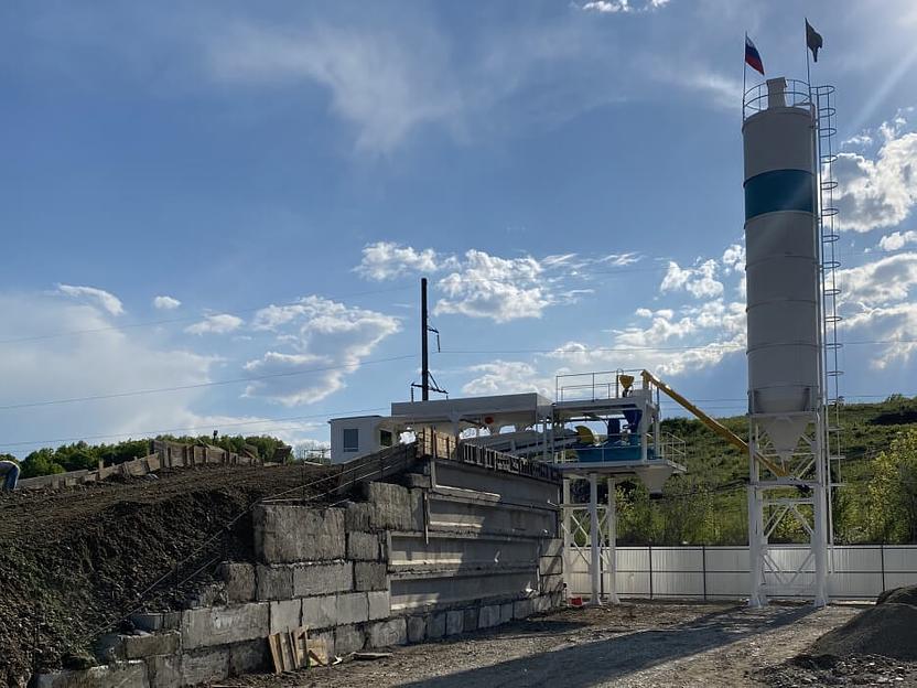 Мобильный растворобетонный узел РБУ ЕС-50 Компакт фото 4