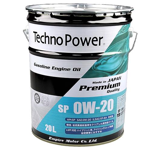 Масло 0W20 SP Techno Power Oil 20л  (TP-SP0W20-20) фото 1