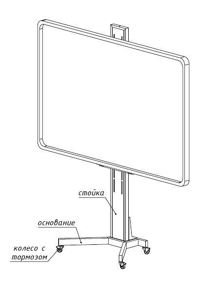 Мобильная стойка Digis SMART-BASE DSM фото 1