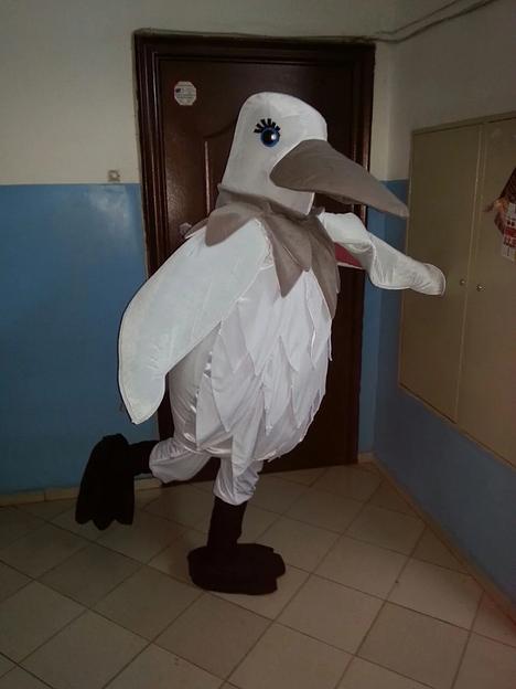 Услуга изготовления ростовой куклы «Голубь» фото 1