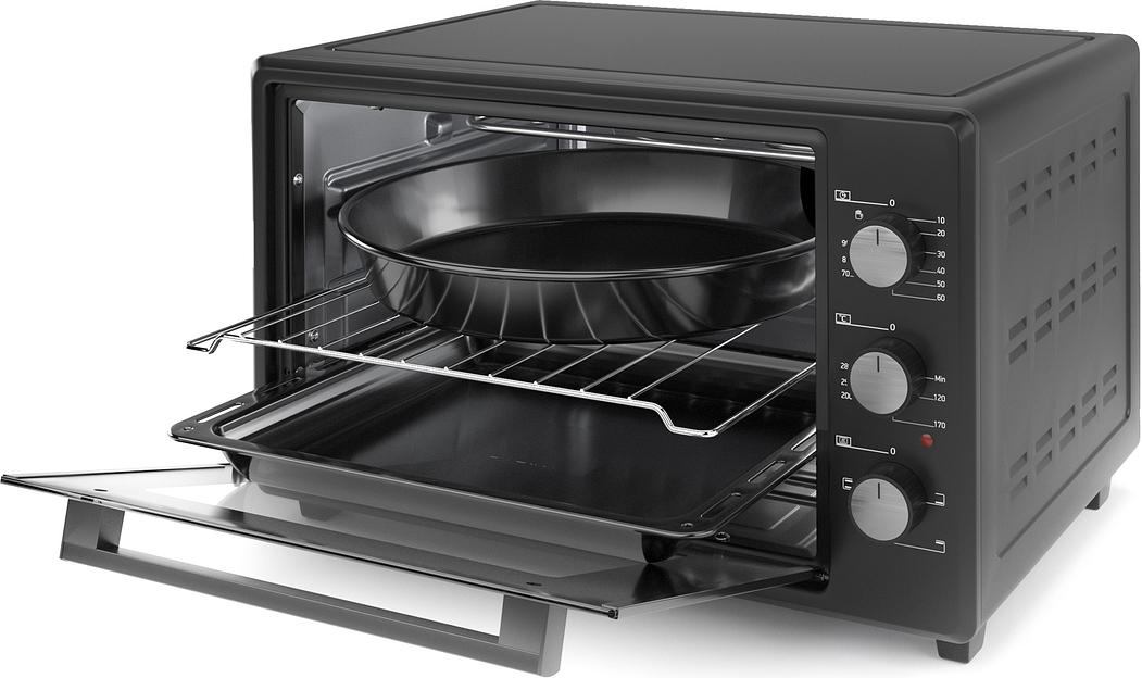 Мини-печь Darina UB NDE 37 701 B 37л. 1400Вт черный фото 2