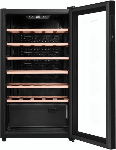 Винный шкаф Maunfeld MFWC-85S34 1-нокамерн. черный фото 3