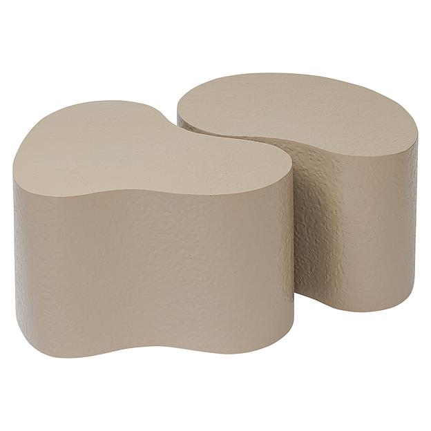 Набор из 2-х столиков Grannis, бежевые фото 1