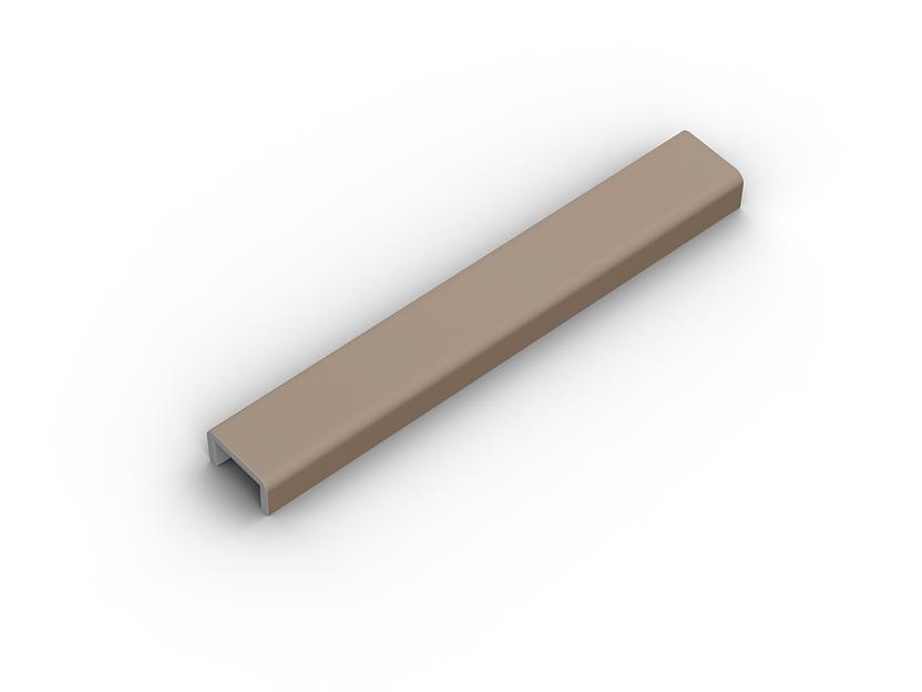 Торцевая заглушка Н-100 (34 семолина бежевая) фото 1