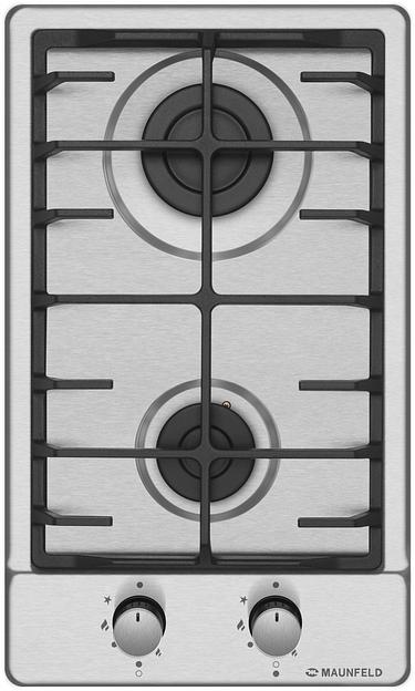 Газовая варочная поверхность Maunfeld EGHS.32.6CS/G нержавеющая сталь фото 2