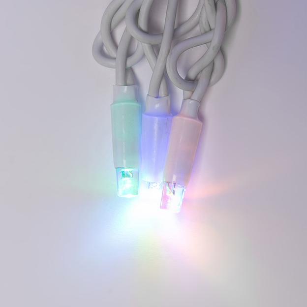 Гирлянда светодиодная со статическим свечением 10м Соединяемая 120 светодиодов Разноцветный свет Провод белый ULD-S1000-120/SWK MULTI IP67 фото 3