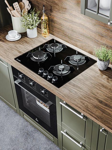 Газовая варочная поверхность Lex GVG 643A BBL черный фото 6