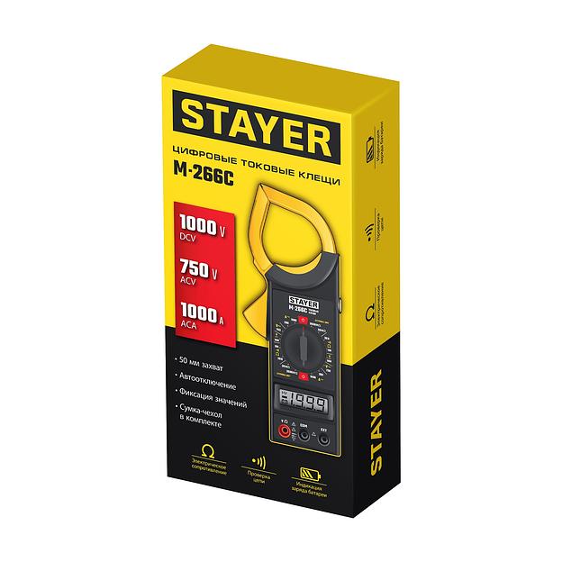 STAYER M266C Цифровые токовые клещи (59820) фото 3