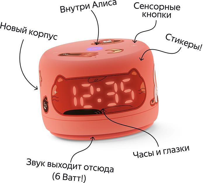 Яндекс Станция Лайт 2 Оранжевый (YNDX-00026VIO) фото 2