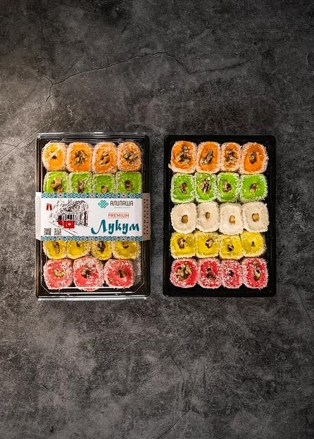 Лукум «Ассорти фруктовая сарма с орехами» ОПТ фото 1