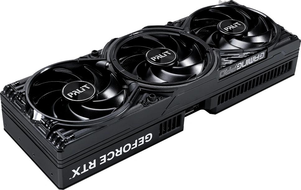 Видеокарта Palit PA-RTX5080 GAMINGPRO 16GB V1 GDDR7 256bit 3xDP HDMI 3FAN RTL фото 3