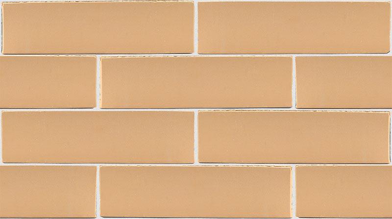 Кирпич лицевой одинарный гладкий «Пальмира» Солома фото 2