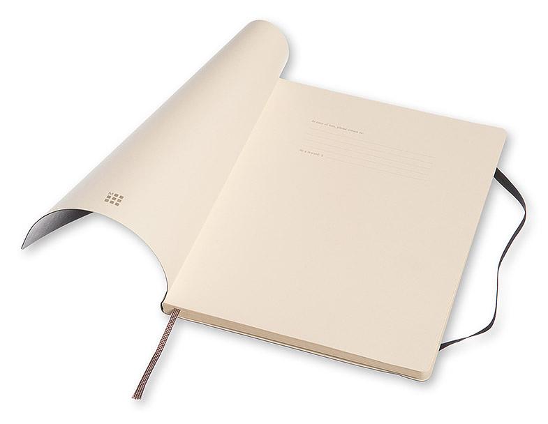 Блокнот Moleskine PROFESSIONAL SOFT PROPFNTB4SBK XLarge 190х250мм 192стр. мягкая обложка черный фото 3