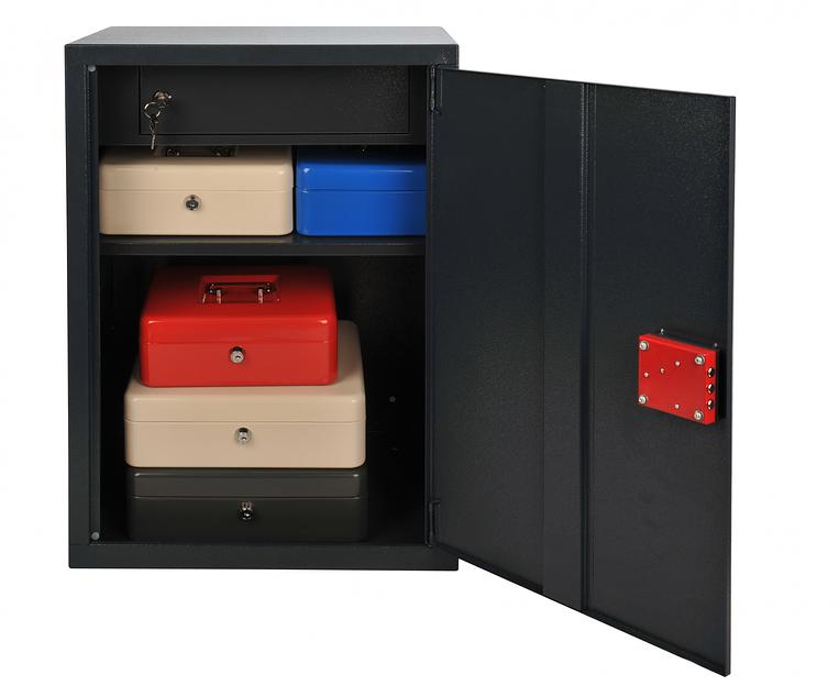 Ящик для денег Cactus CS-CB-004GY 90x300x240 серый фото 7