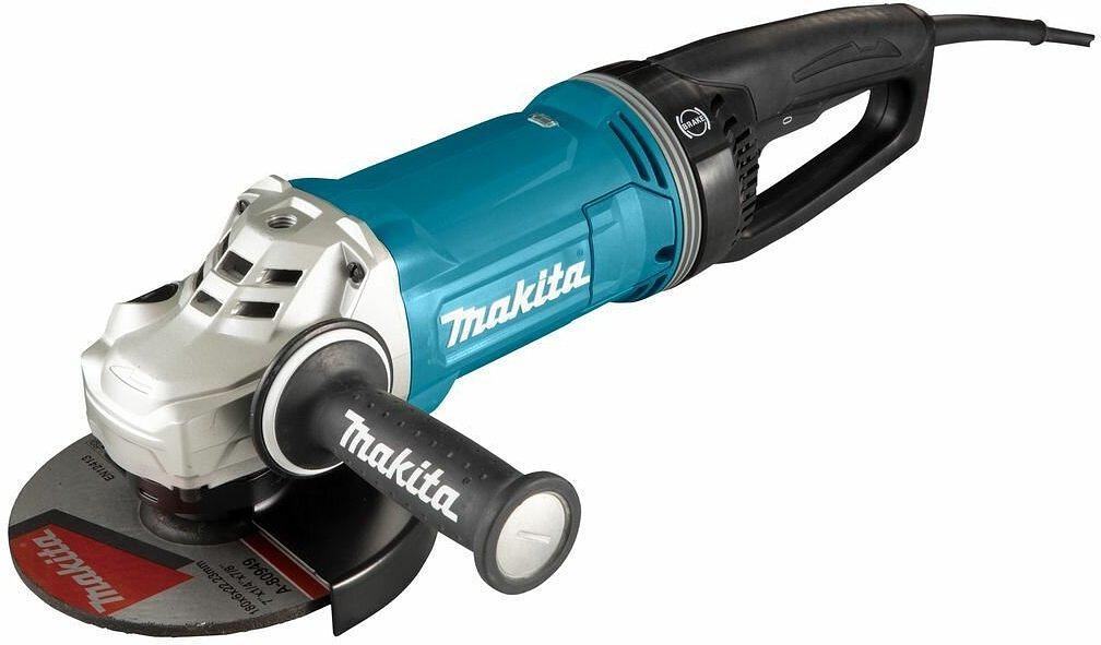Углошлифовальная машина Makita GA7071X1 2400Вт 8500об/мин рез.шпин.:M14 d=180мм фото 2