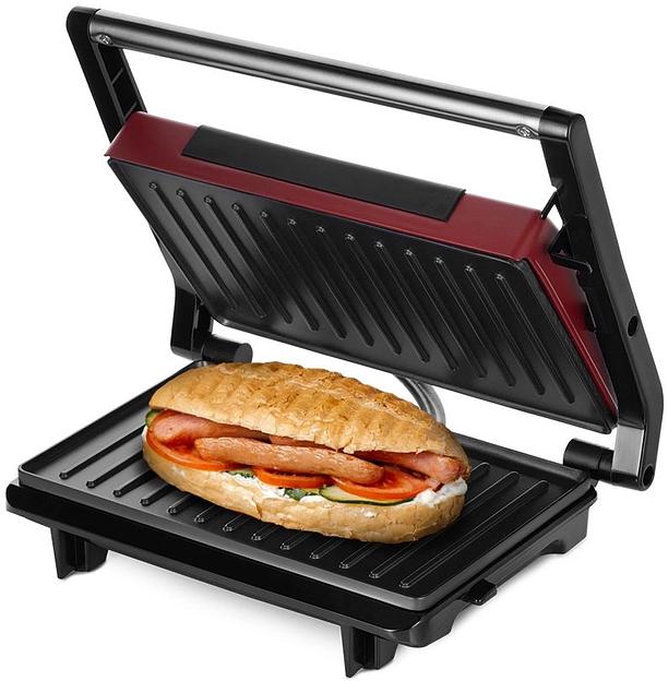 Сэндвичница Kitfort КТ-3639 750Вт красный/черный фото 1