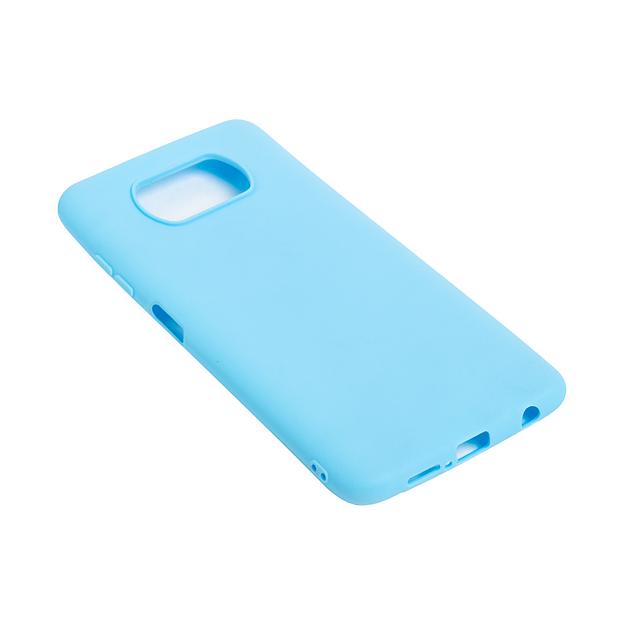 Чехол для телефона X-Game XG-PR49 для POCO X3/X3 Pro TPU Голубой фото 2