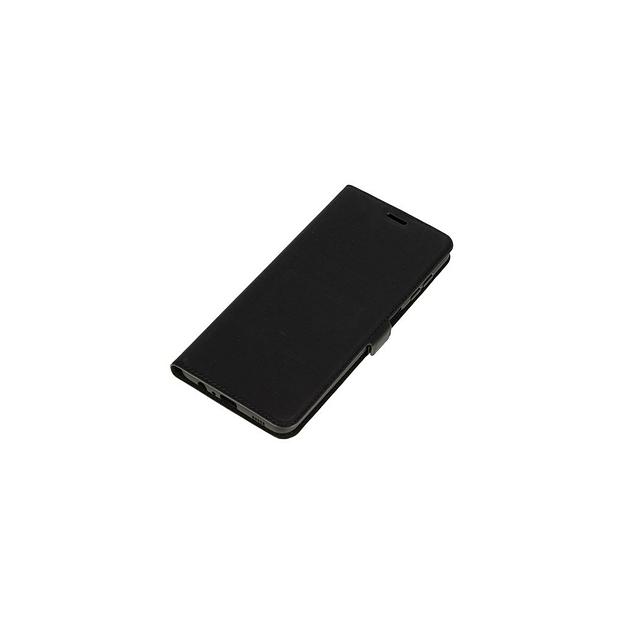 Чехол (флип-кейс) DF sFlip-75, для Samsung Galaxy A12/M12, противоударный, черный [df sflip-75 (black)] фото 1