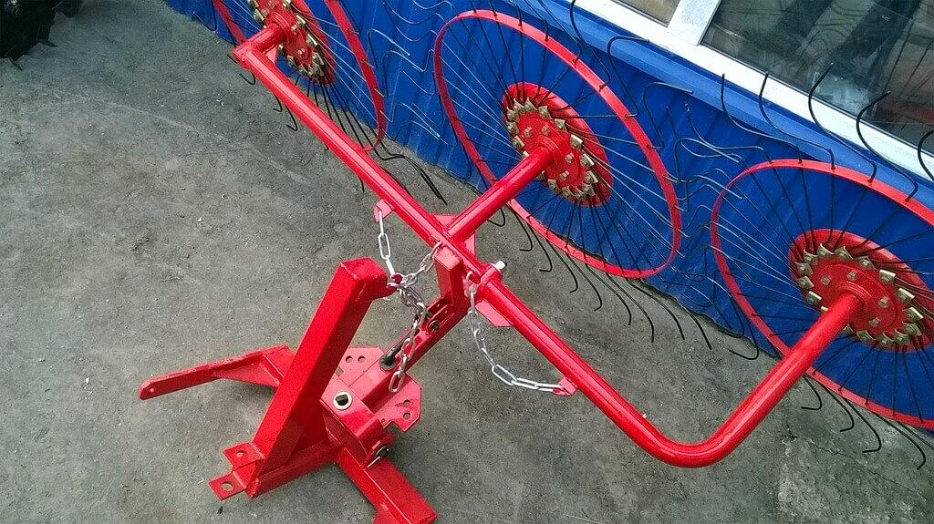 Ворошилка колесно-пальцевая ВМ-3 для мотоблока фото 7