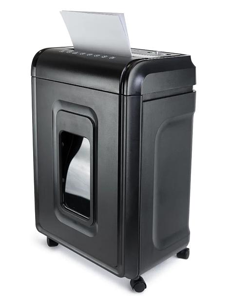 ГЕЛЕОС Уничтожитель документов УМ32-4 DIN P-4 (4 ур-нь секр.), фрагмент 4х30мм, 32 лист (70г/м2), CD/пл.карты/скрепки/скобы, 32 литра фото 1