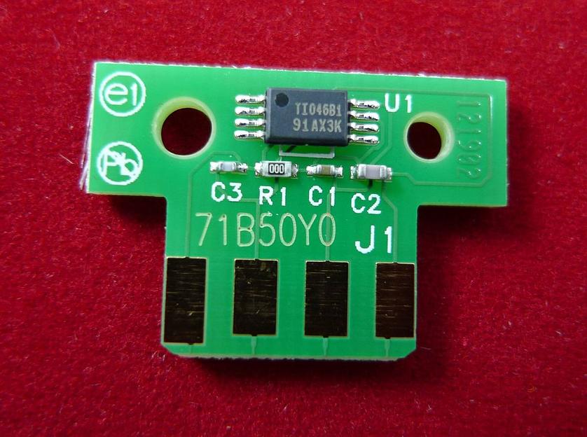 Чип Lexmark CS317/CS417CS/517/CX317/CX417/CX517 (71B50Y0) Yellow, 2.3K High Quality ELP Imaging® фото 1