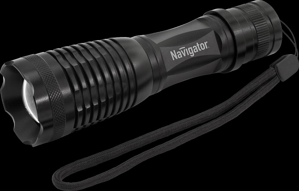 Фонарь светодиодный NPT-CM11-3AAA CREE 3Вт LED 130лм 200м ировка металл фото 1