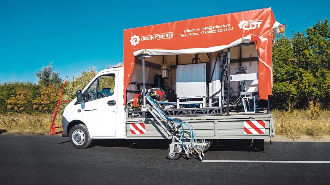 Разметочная машина «Стрела-У» (СДТ 220У) фото 1