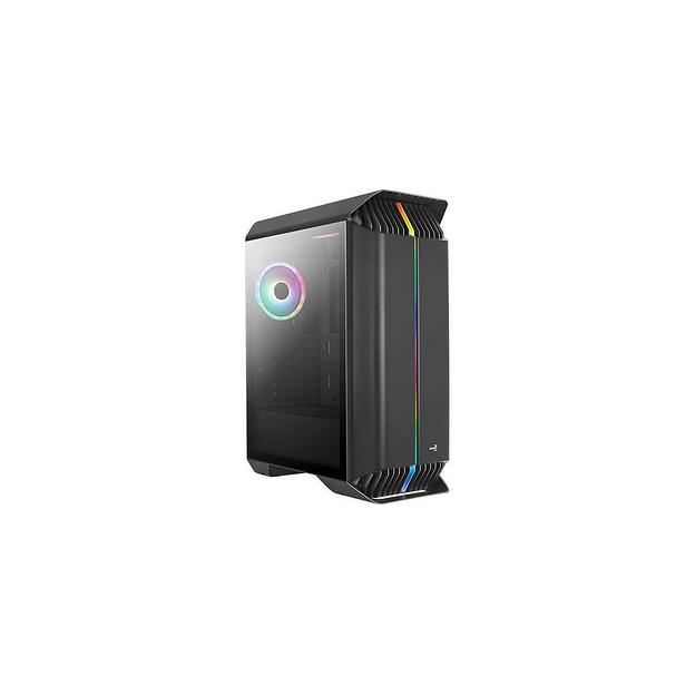 Корпус ATX Aerocool Gladiator Duo-G-BK-v1, Midi-Tower, без БП, черный [accm-pb27033.11] фото 1