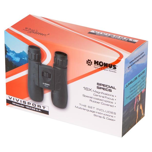Konus бинокль Vivisport-2 16x32 > фото 8