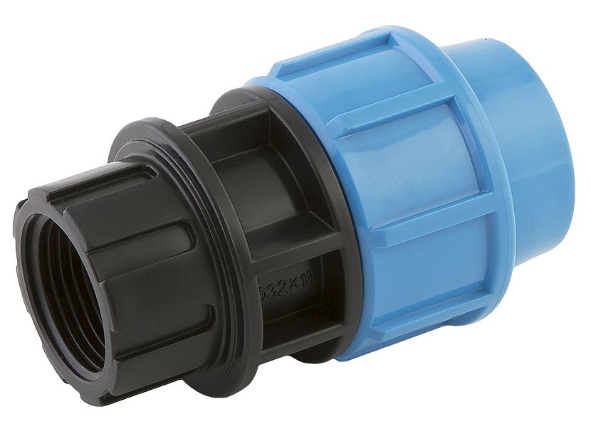 Муфта комбинированная 32х1' М для труб ПНД фото 1